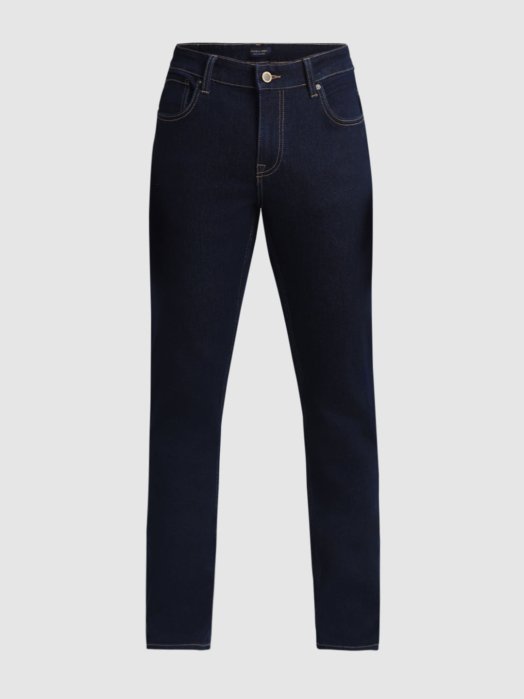 Dark Blue Low Rise Glenn Slim Fit Jeans