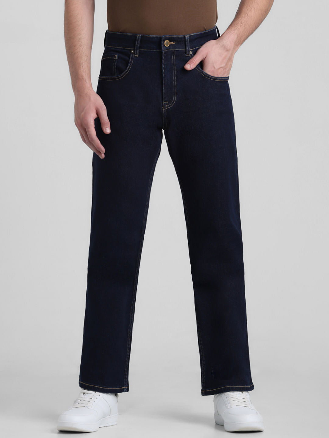 Dark Blue High Rise Ray Bootcut Jeans