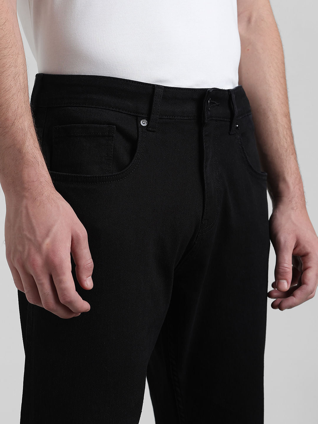 Black High Rise Ray Bootcut Jeans