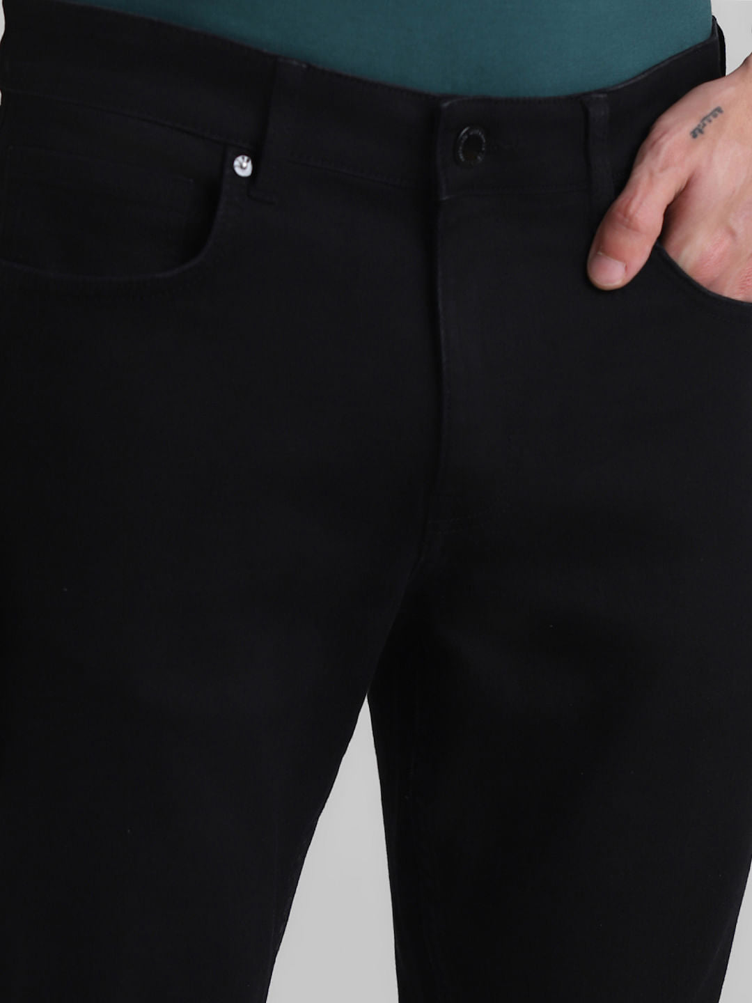 Black Low Rise Ben Skinny Fit Jeans