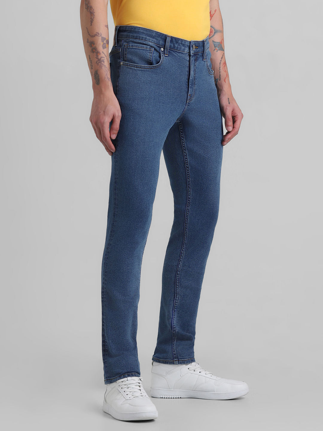 Light Blue Low Rise Glenn Slim Fit Jeans