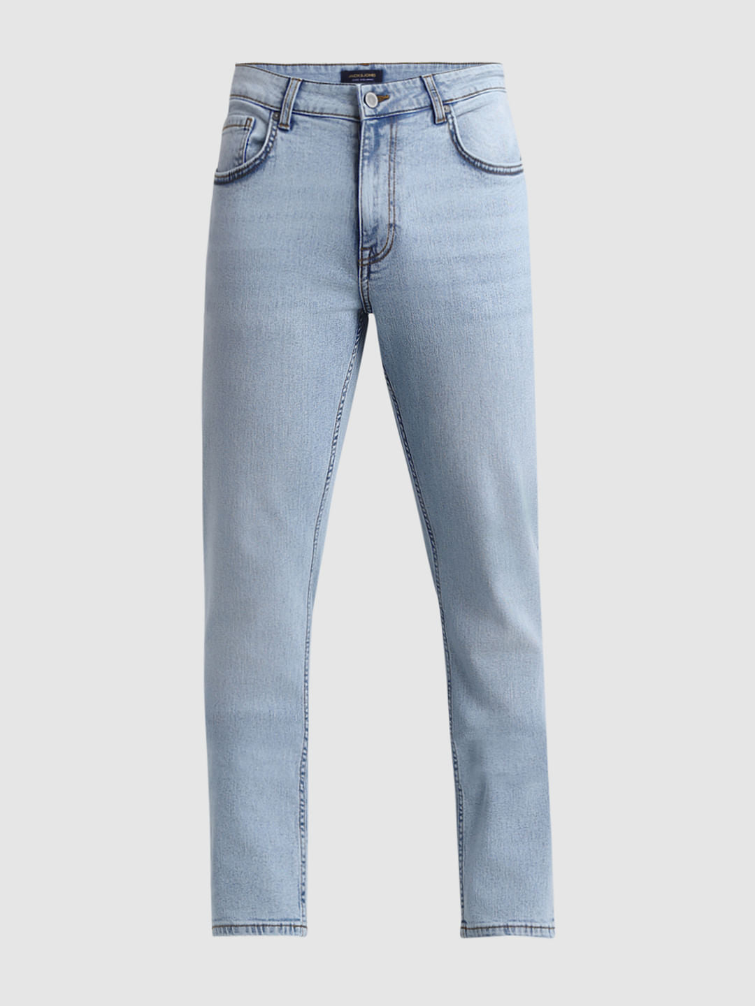 Light Blue Low Rise Washed Ben Skinny Jeans