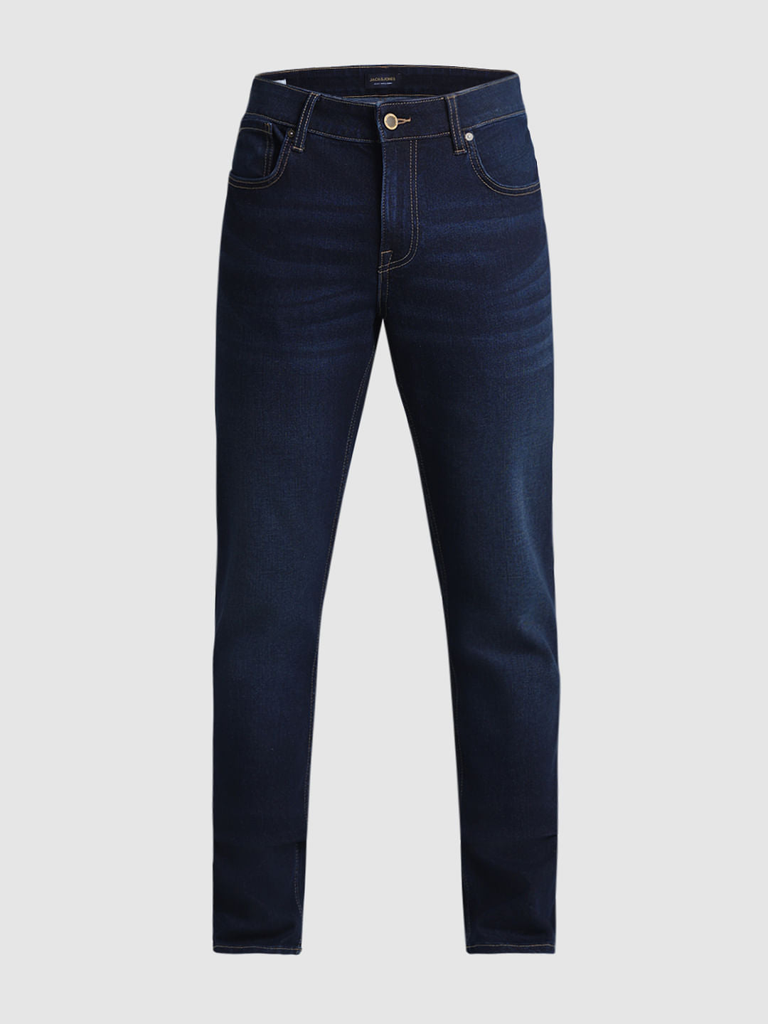 Blue Low Rise Glenn Slim Fit Jeans