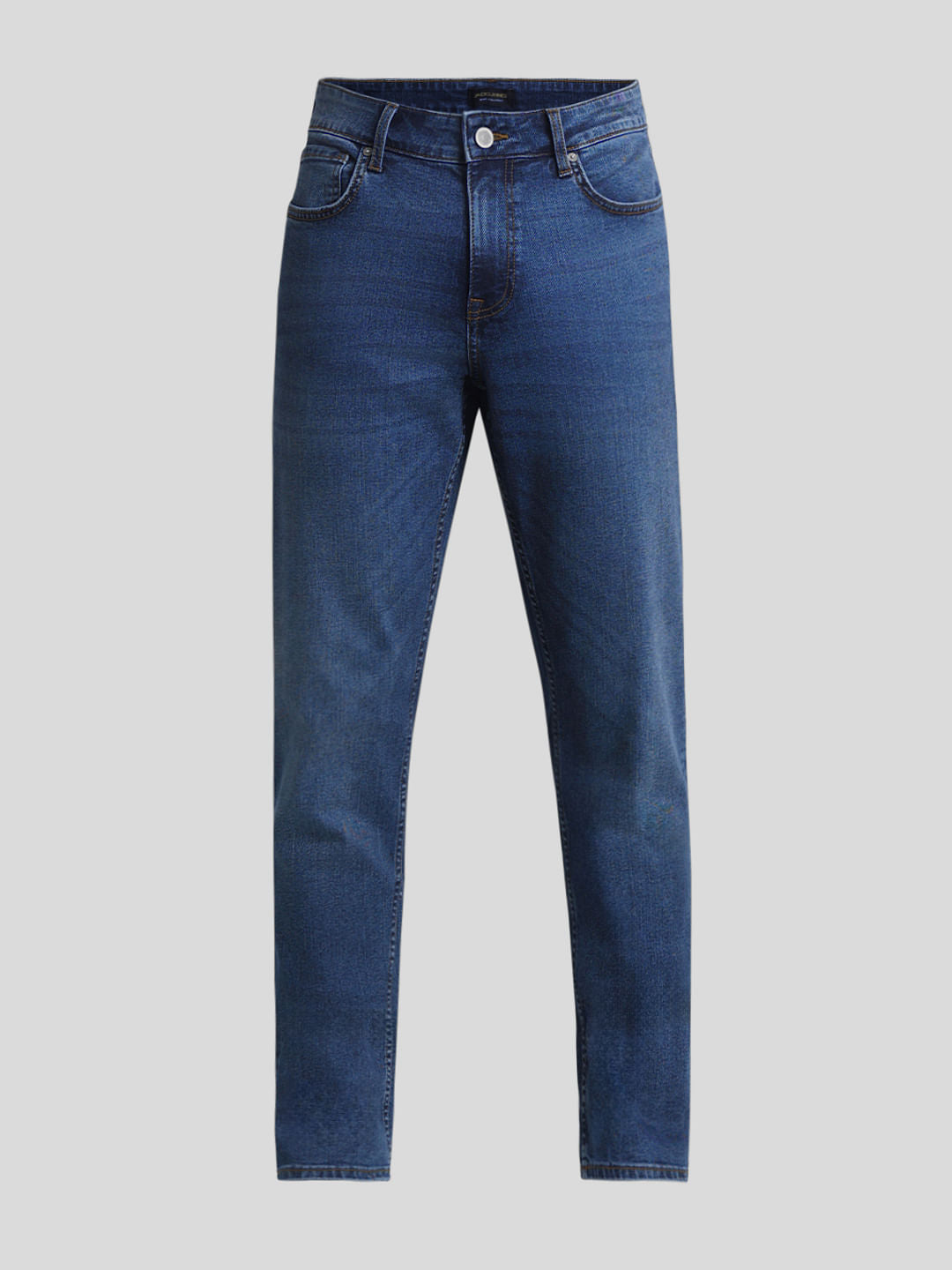 Blue Low Rise Glenn Slim Fit Jeans