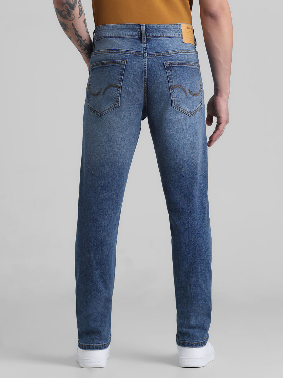 Light Blue Low Rise Glenn Slim Fit Jeans