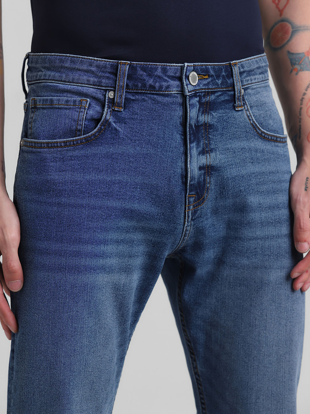 Blue High Rise Ray Bootcut Jeans