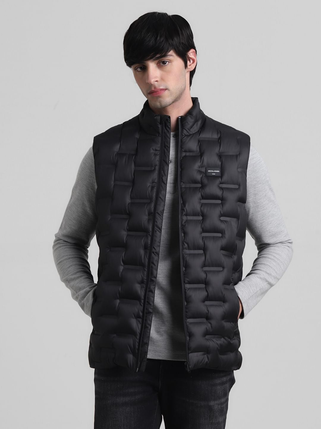 Black Puffer Vest