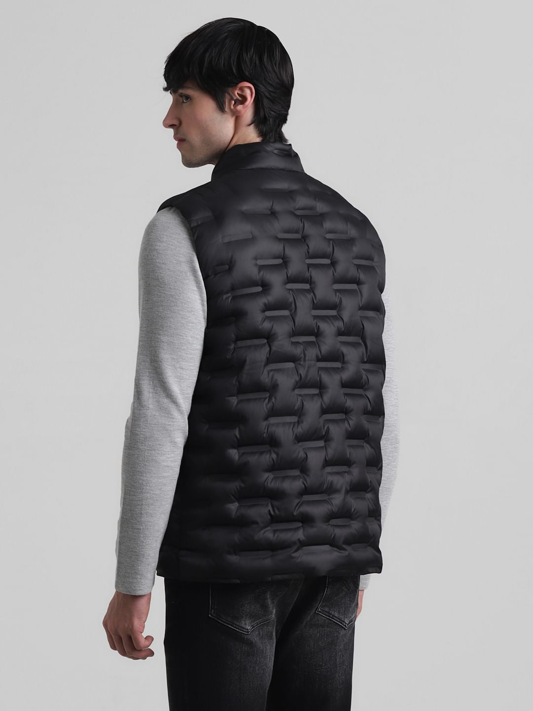 Black Puffer Vest