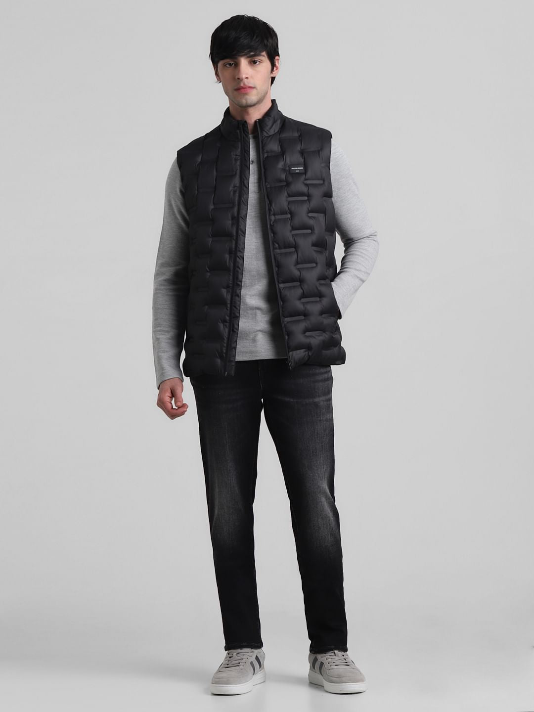 Black Puffer Vest