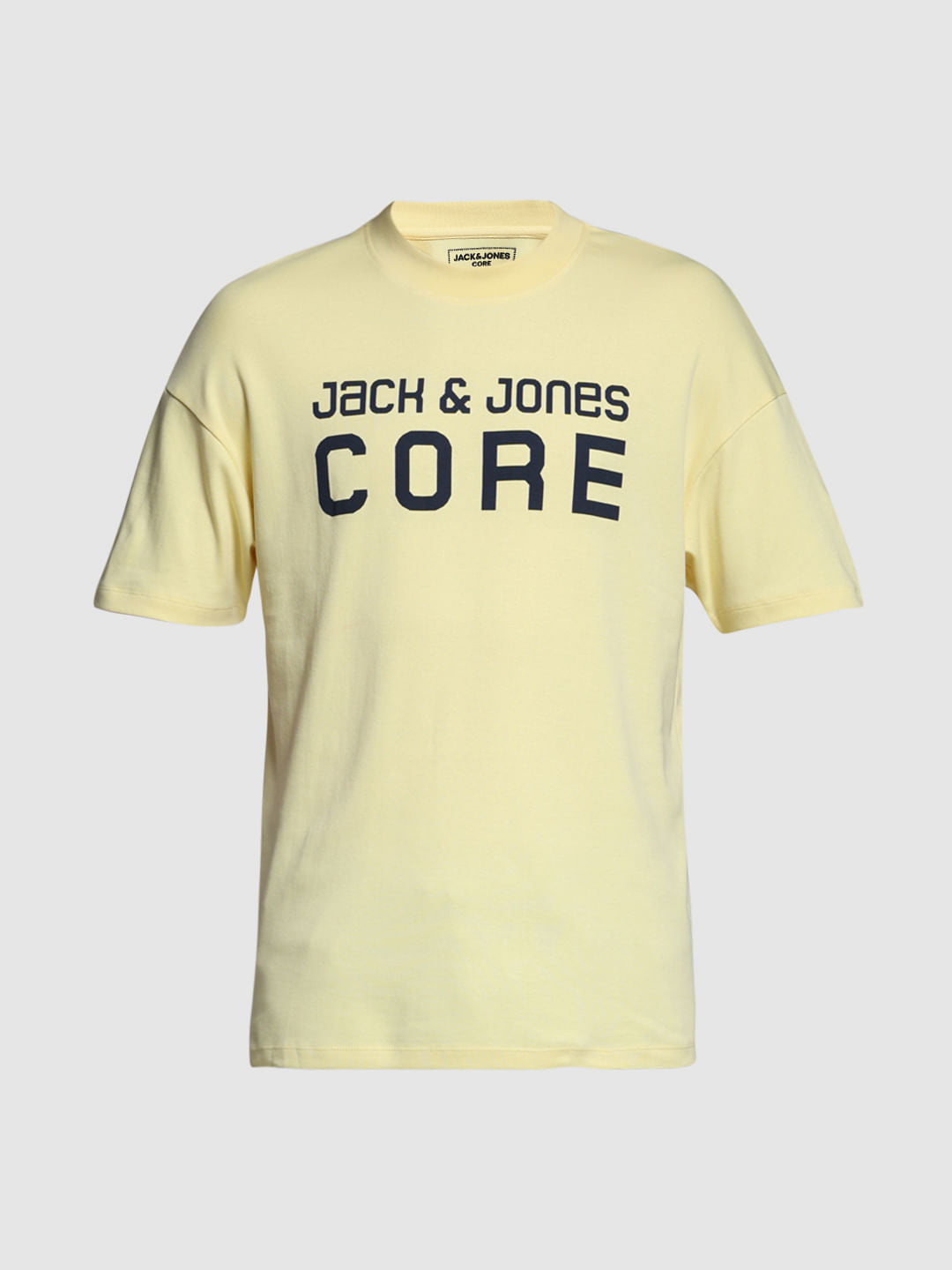 YELLOW LOGO PRINT SHIRT