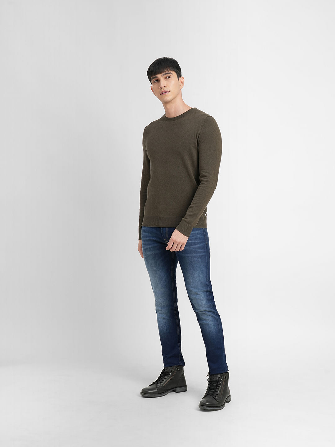 Dark Green Pullover