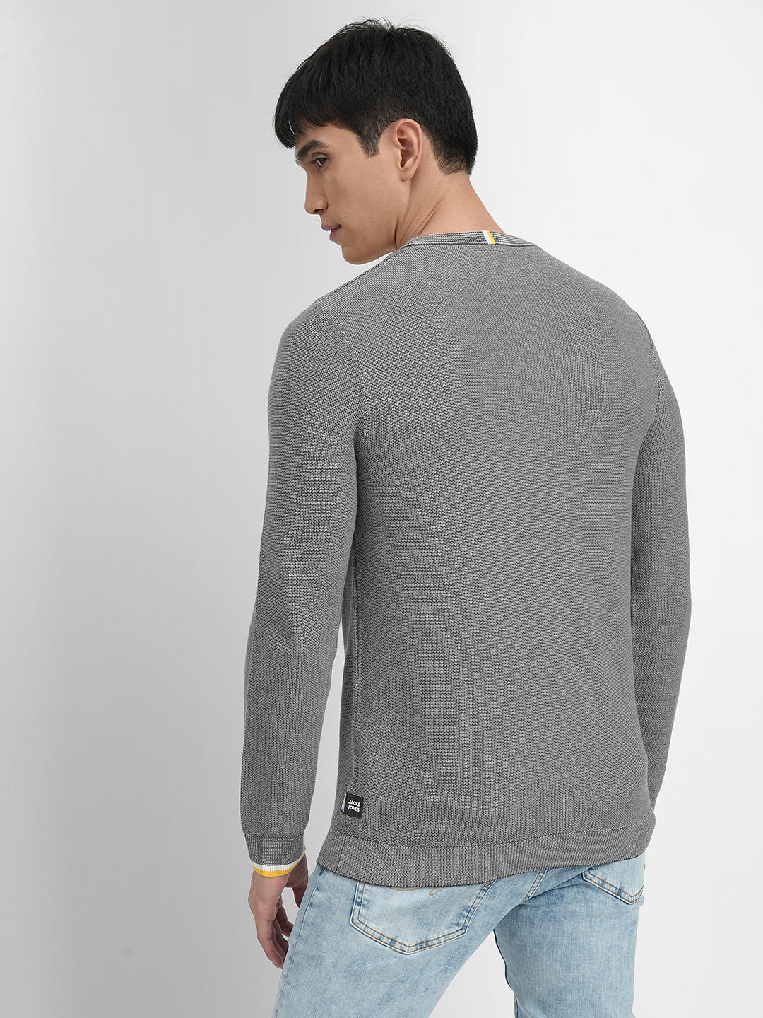 Grey Cotton Pullover