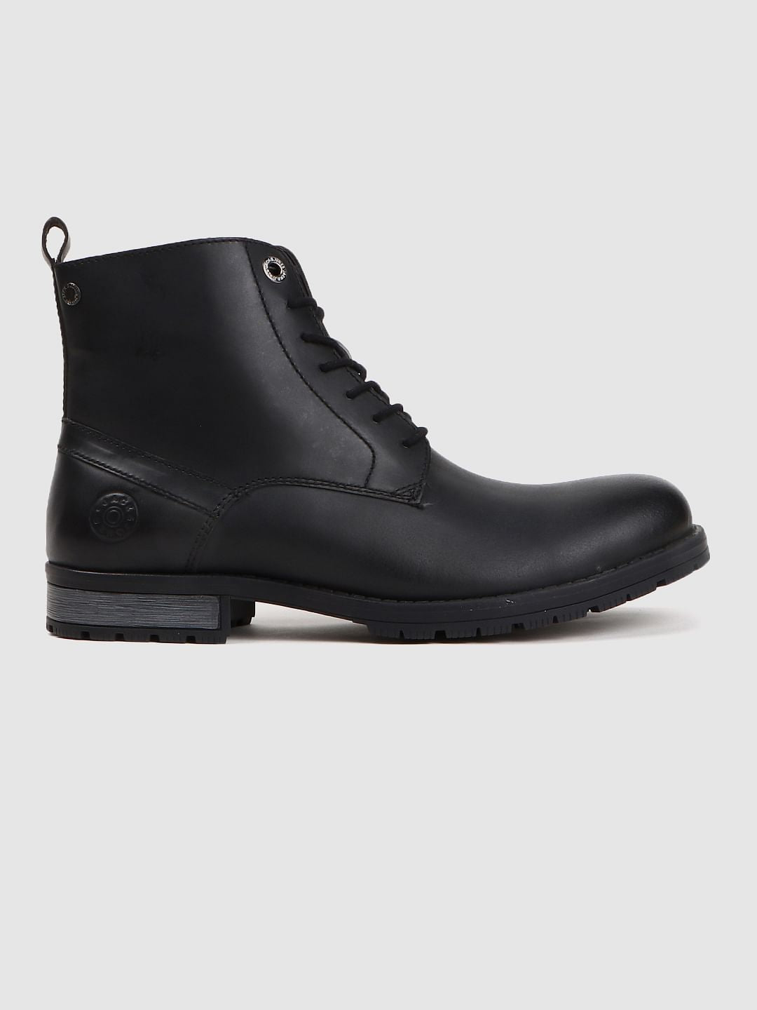 Black Leather Boots