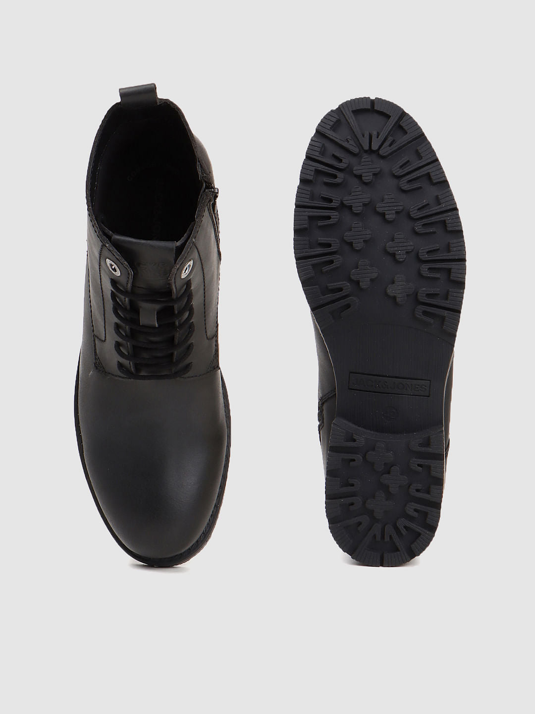 Black Leather Boots