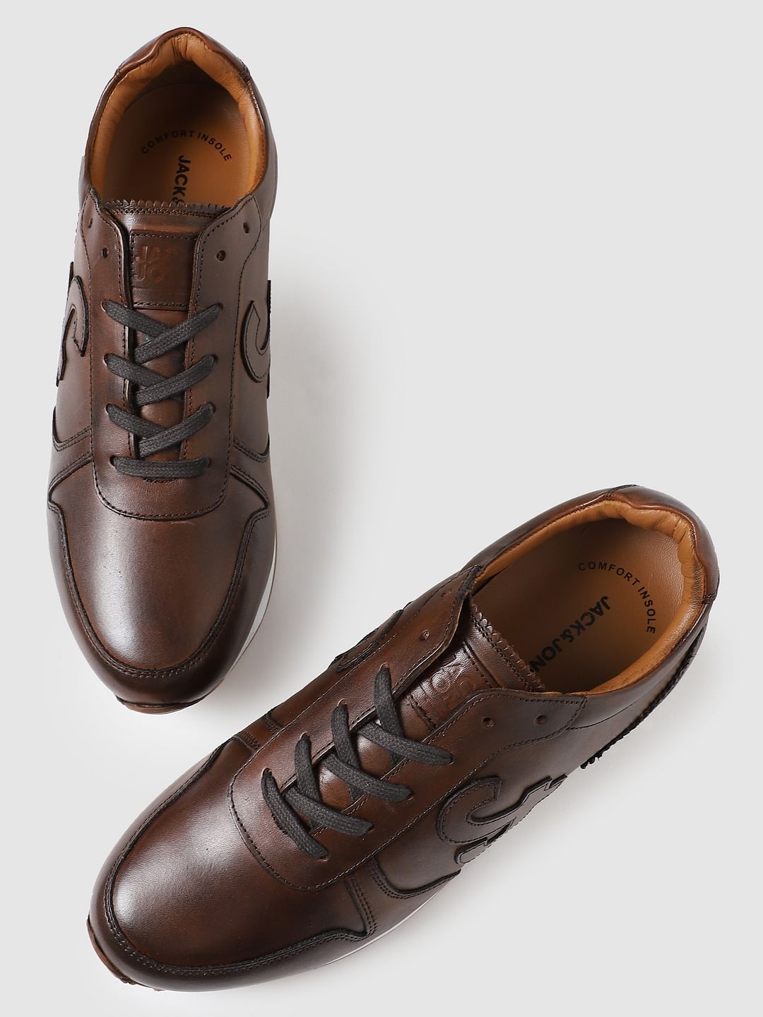 Brown leather Sneakers