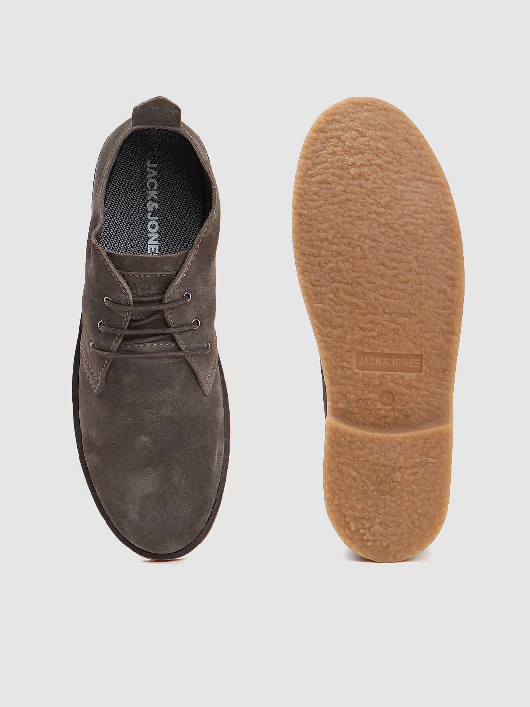 Dark Grey Desert Boots