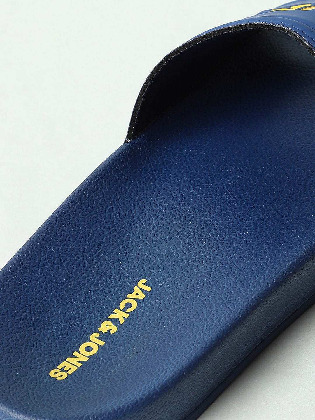 Blue Logo Print Sliders