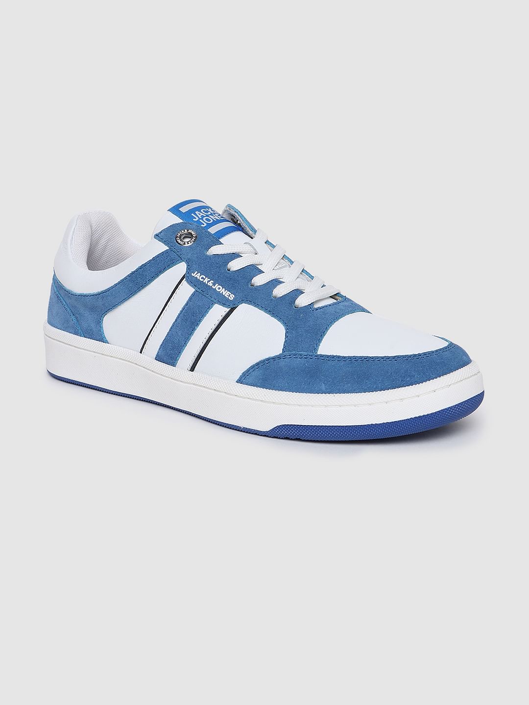 Blue Colourblocked Sneakers - 6
