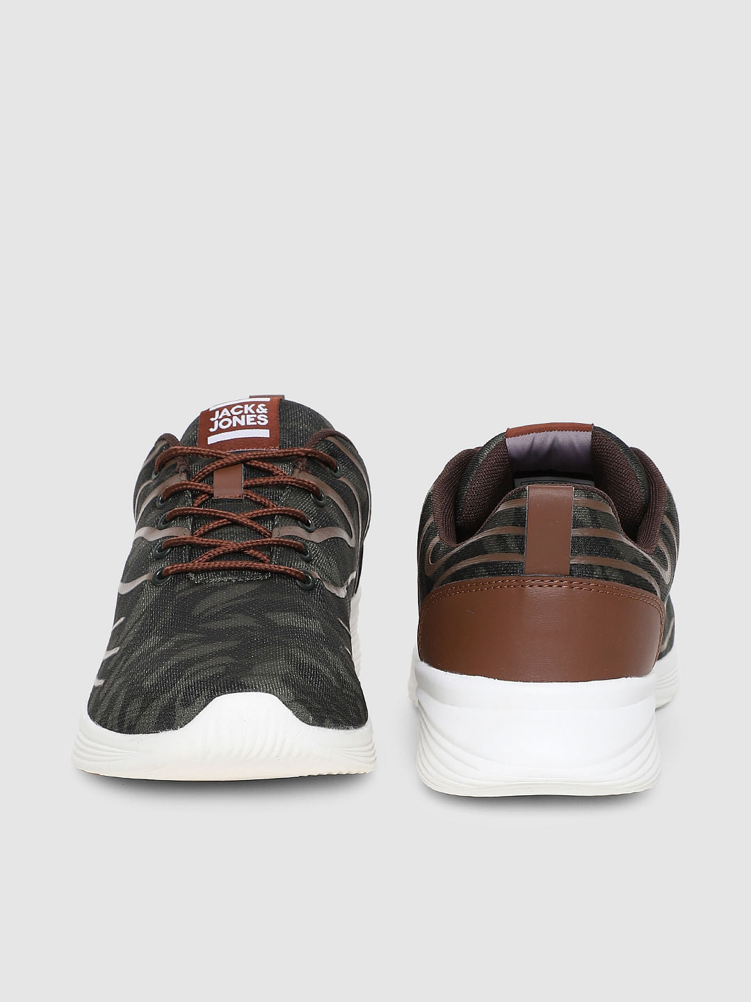 Green Camo Sneakers
