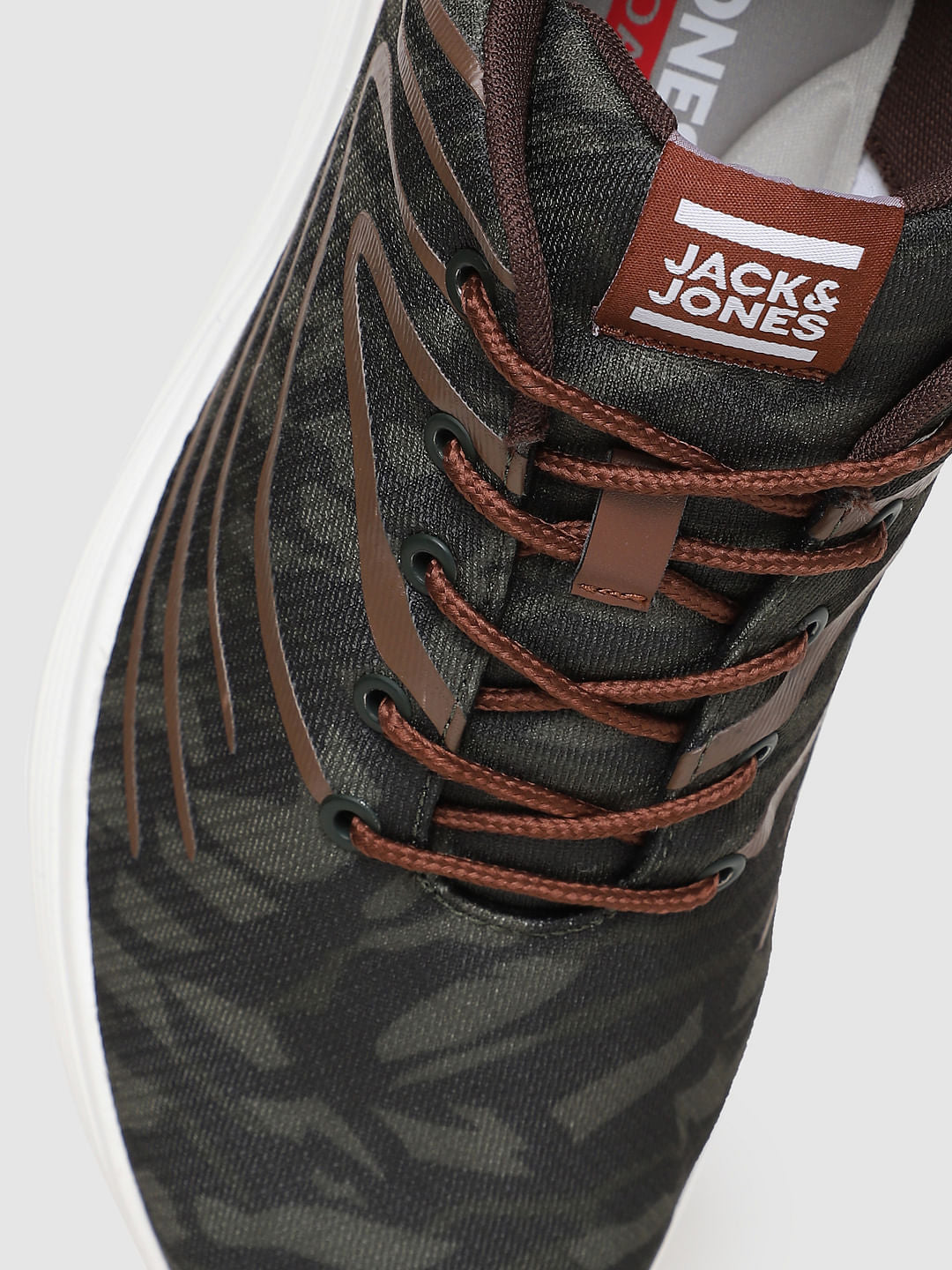 Green Camo Sneakers