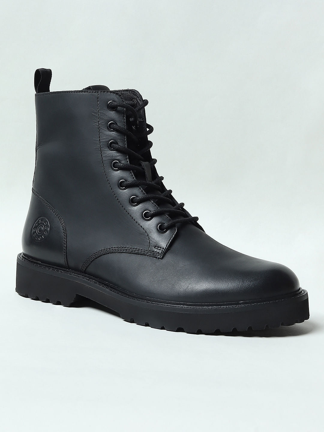 Black Lace Boots