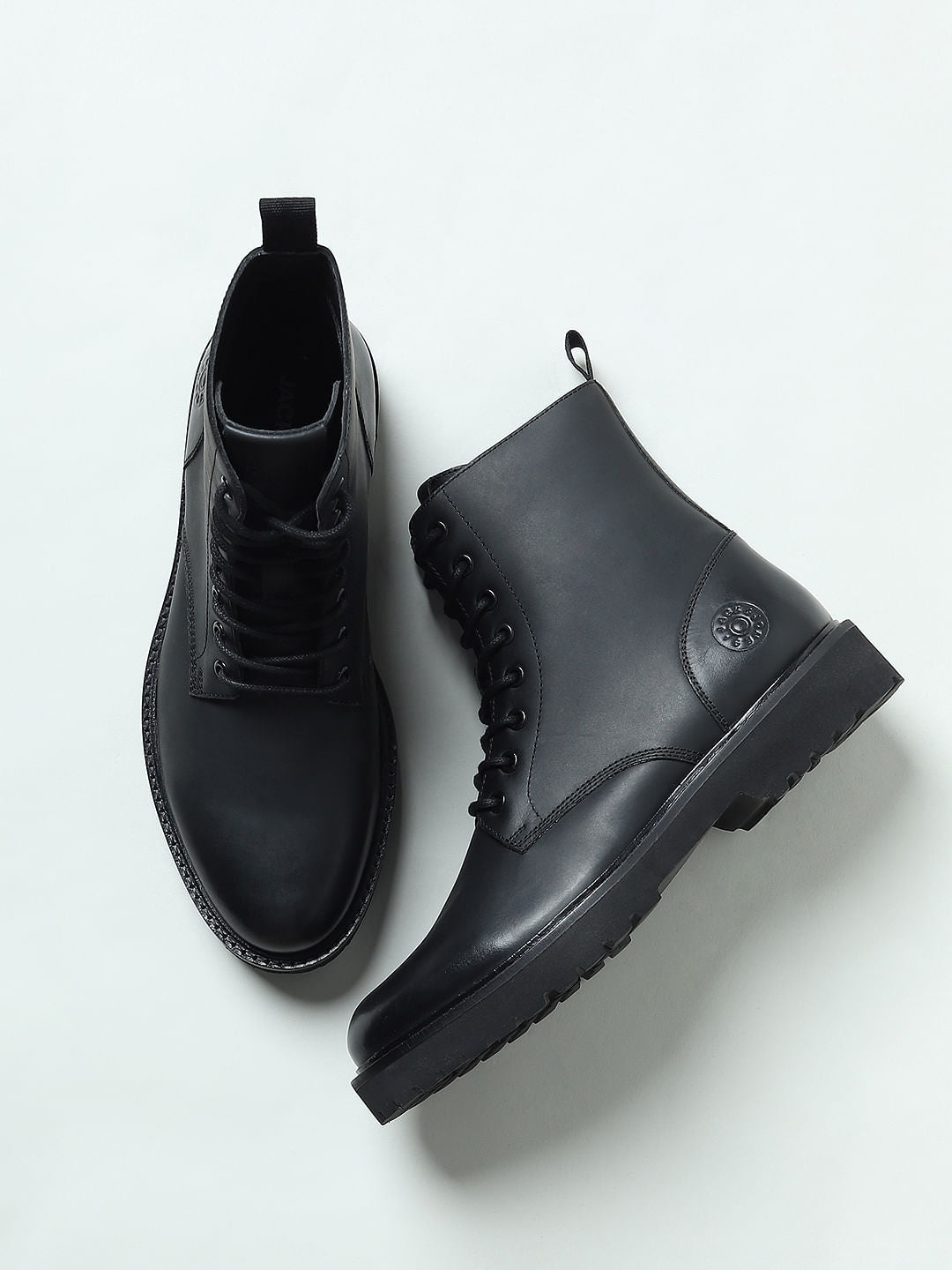 Black Lace Boots