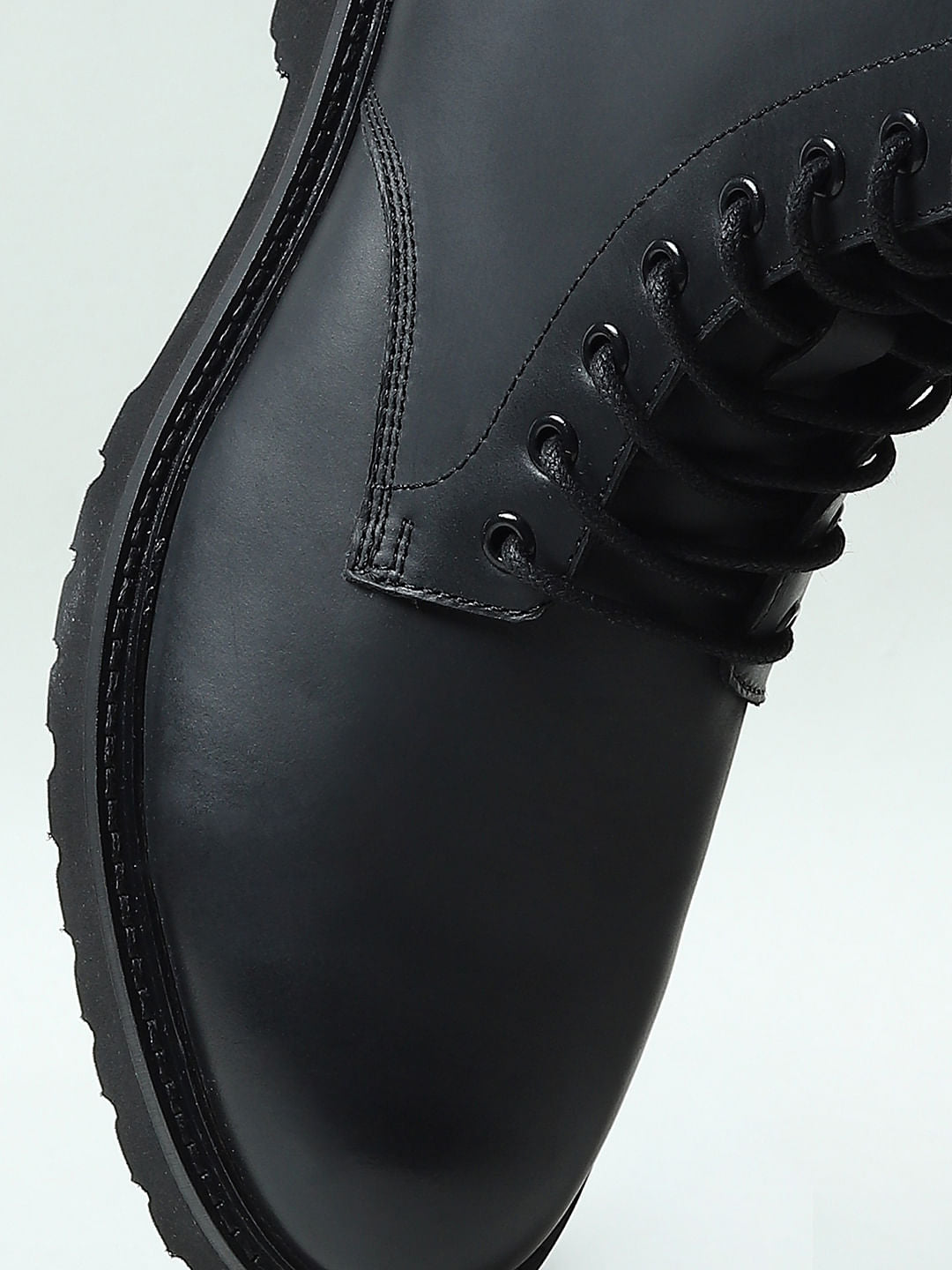 Black Lace Boots