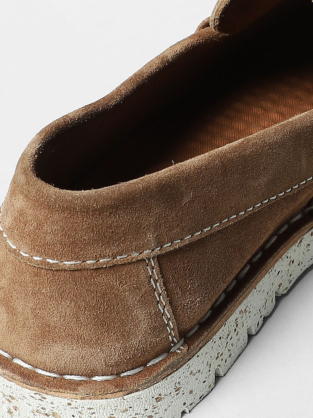 Brown Suede Loafers