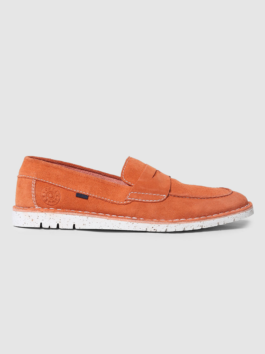 Orange Loafers