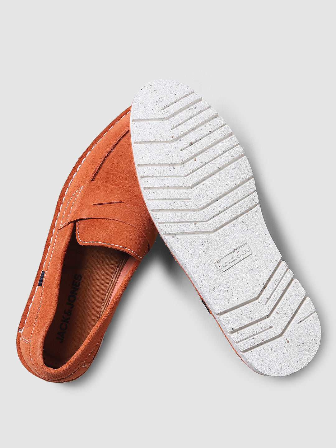 Orange Loafers