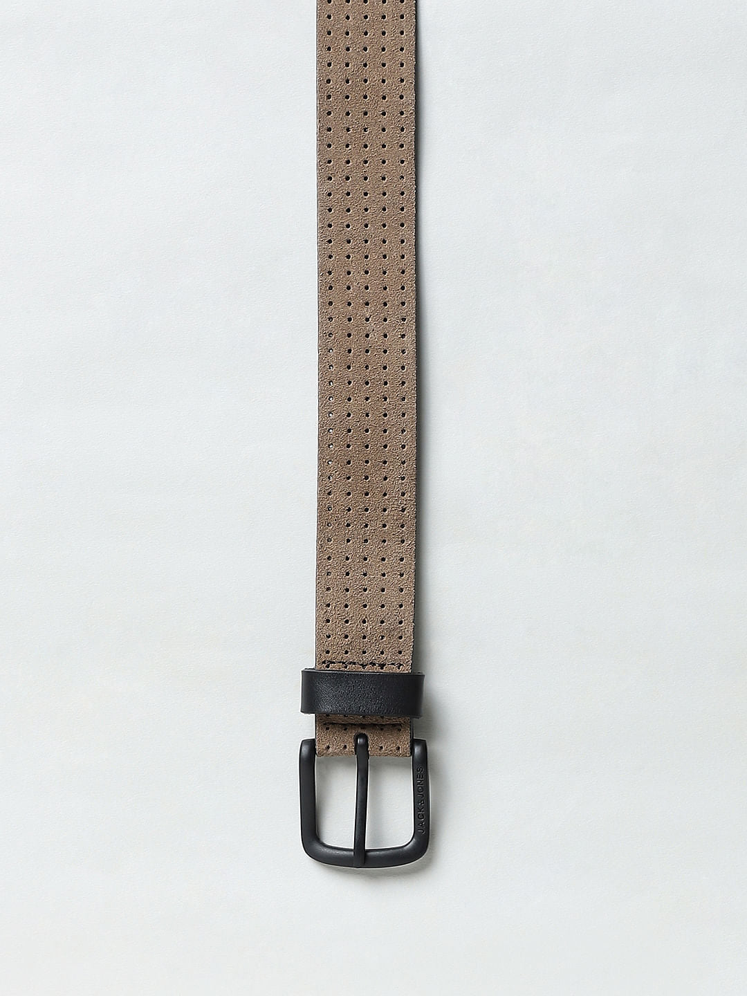 Brown Suede Belt