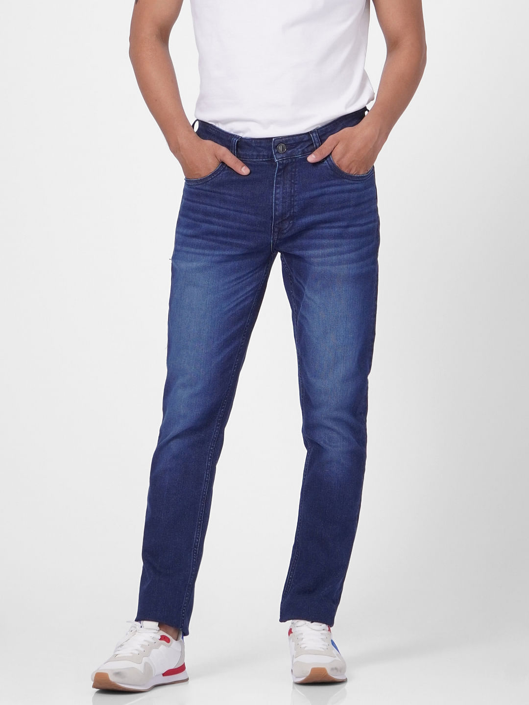 Blue Low Rise Ben Skinny Jeans