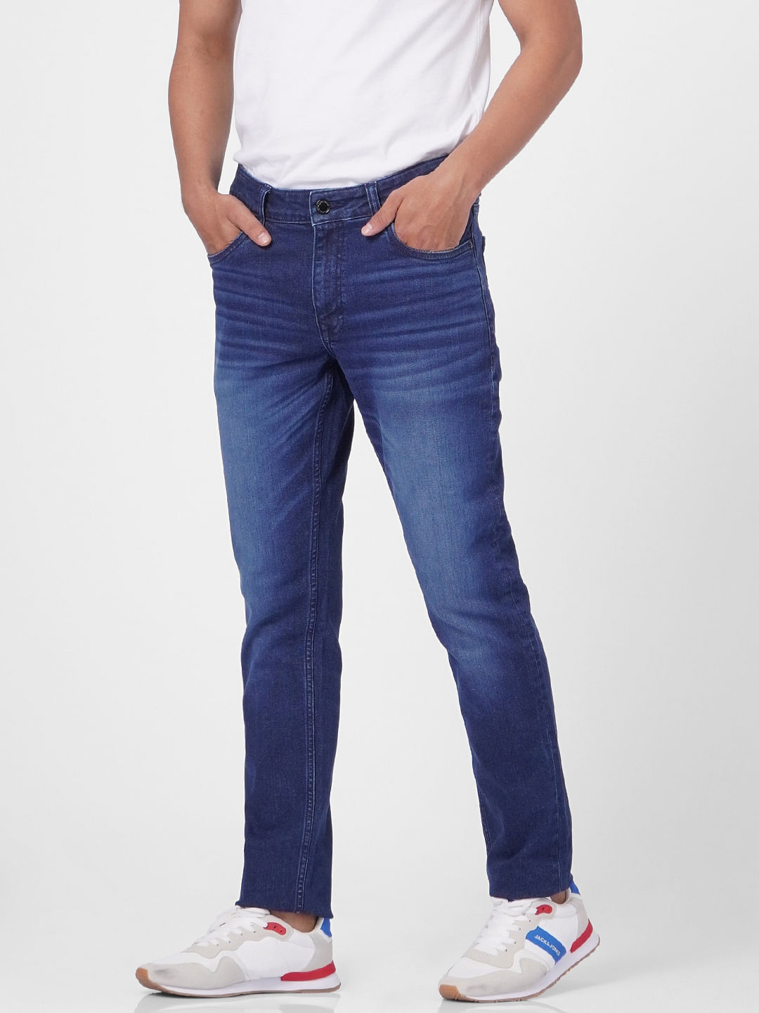 Blue Low Rise Ben Skinny Jeans
