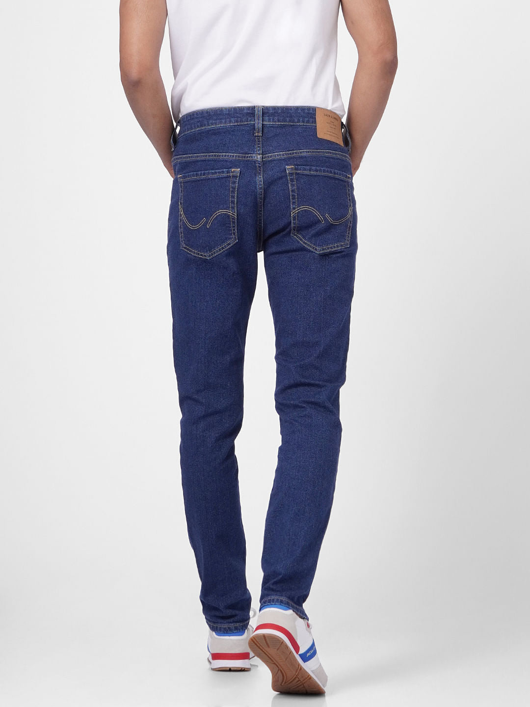 Dark Blue Low Rise Ben Skinny Jeans