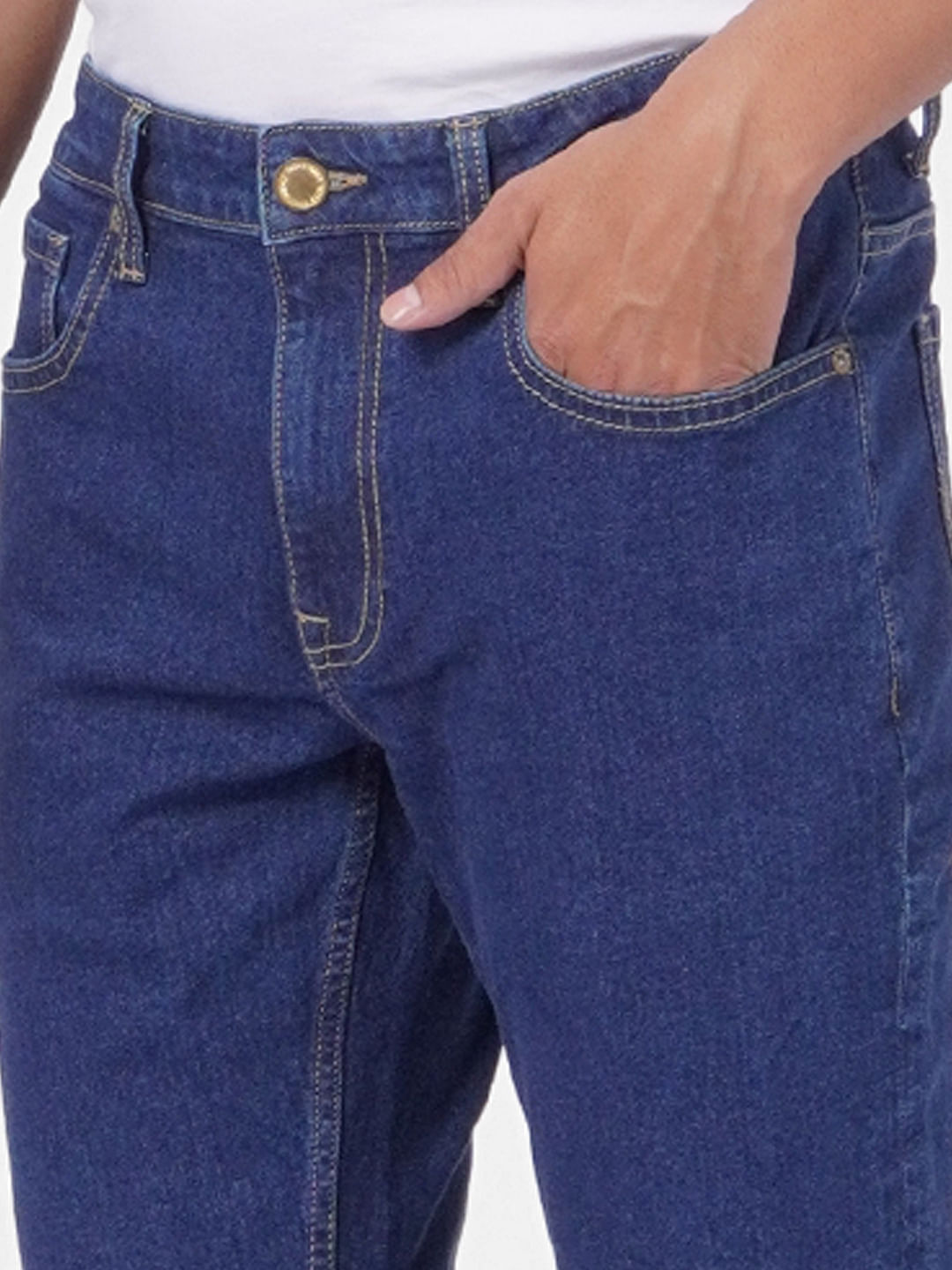Dark Blue Low Rise Ben Skinny Jeans