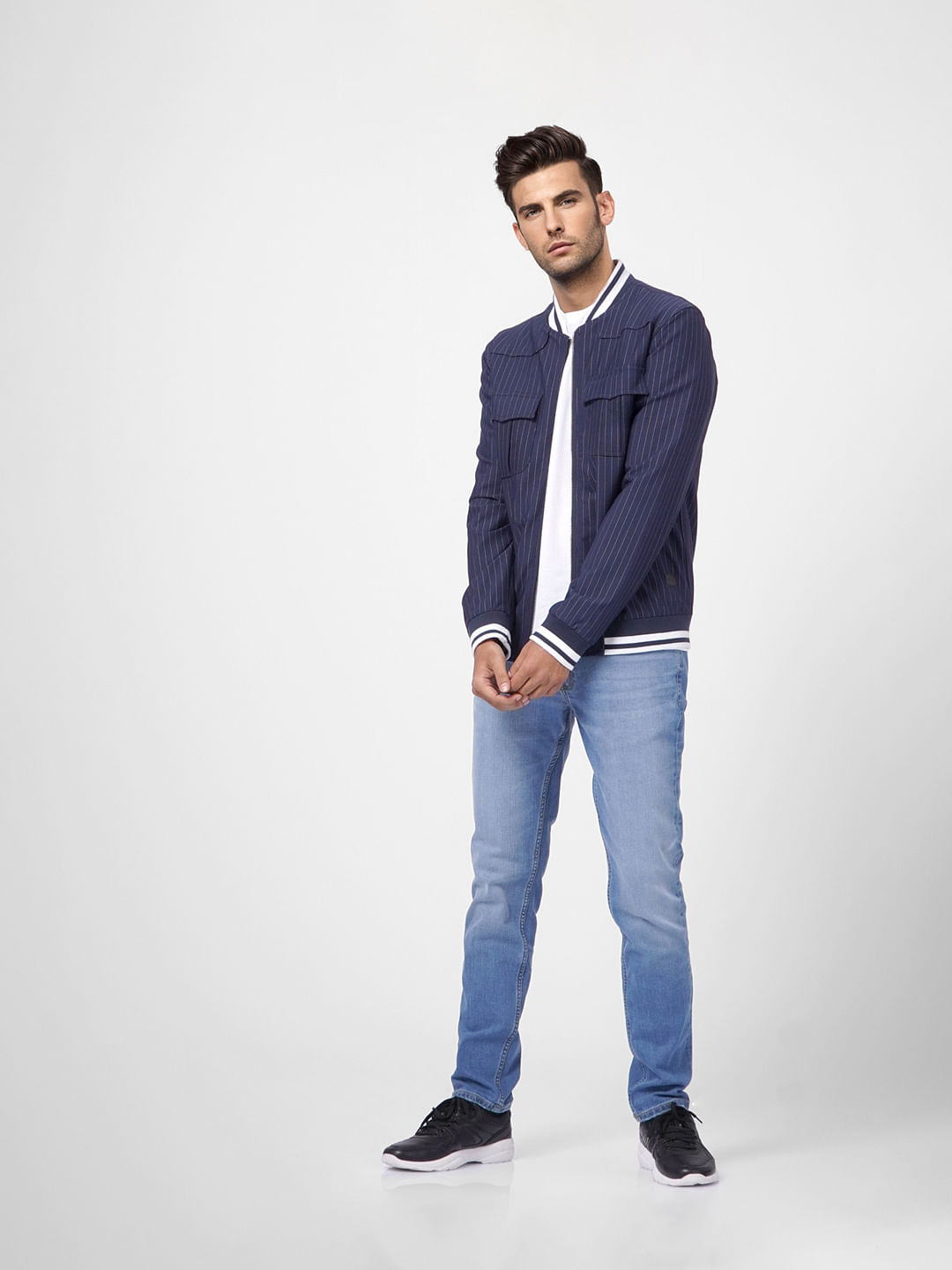 Light Blue Low Rise Ben Skinny Jeans - 28/30