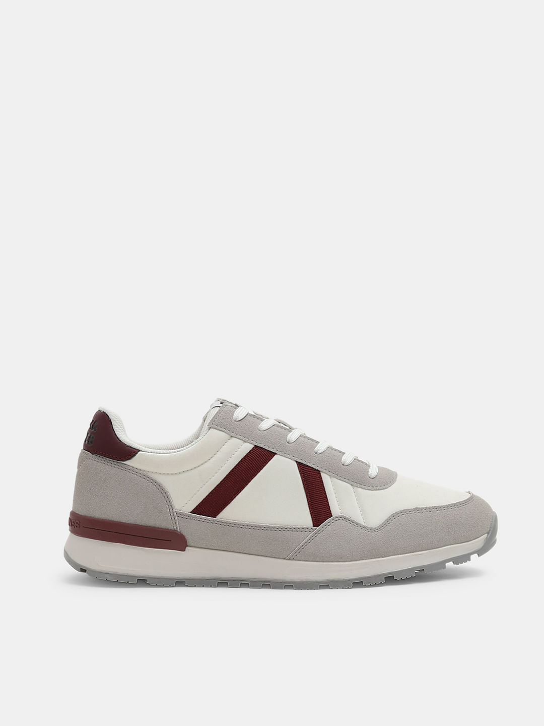 Off-White Colourblocked Lace Up Sneakers