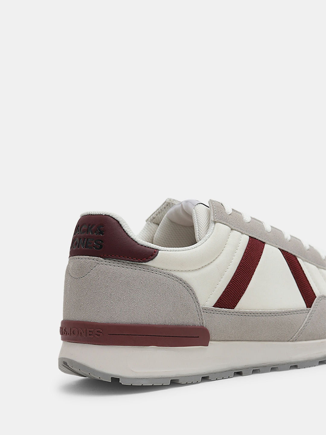Off-White Colourblocked Lace Up Sneakers