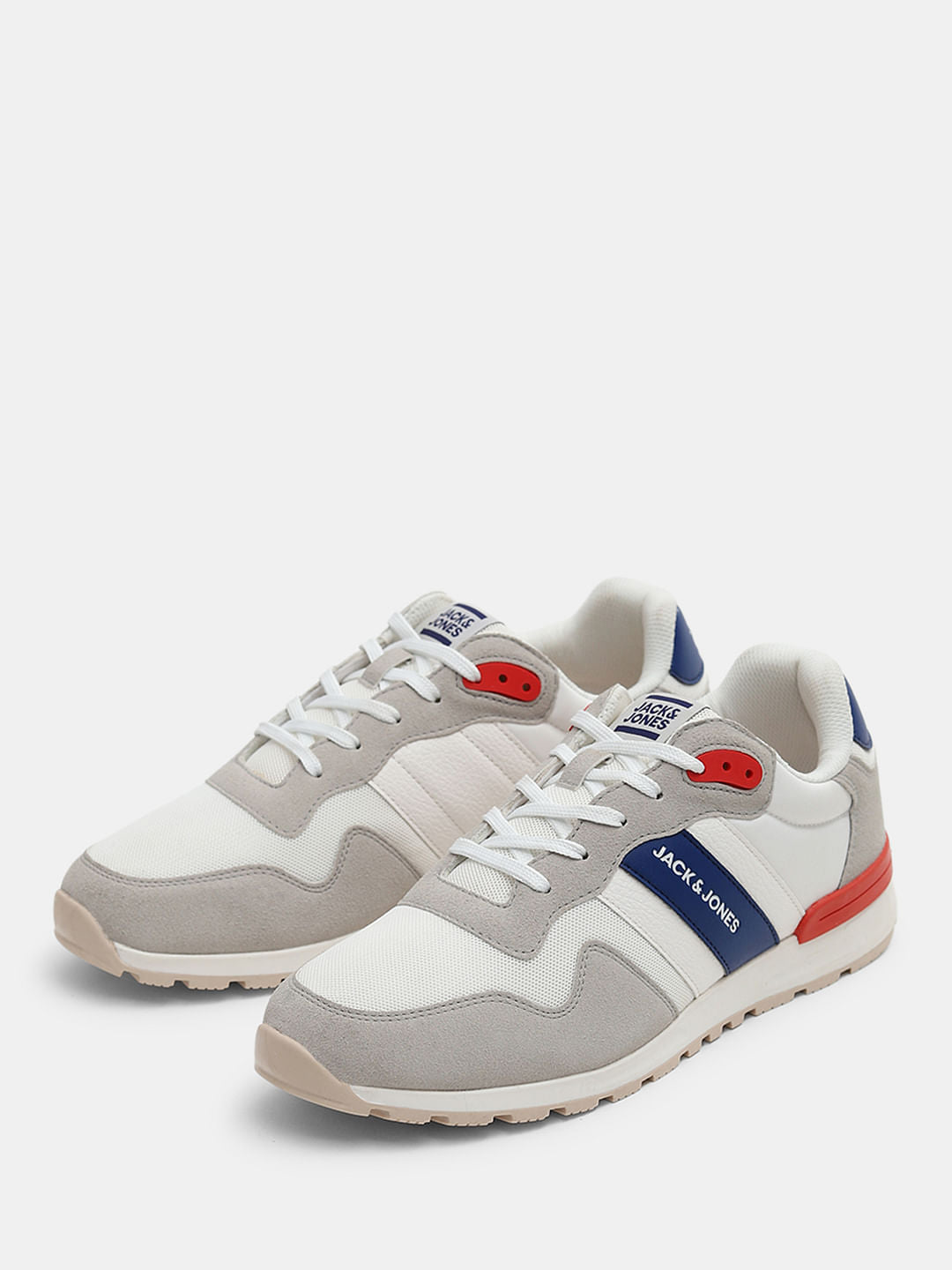 Off-White Colourblocked Logo Print Sneakers