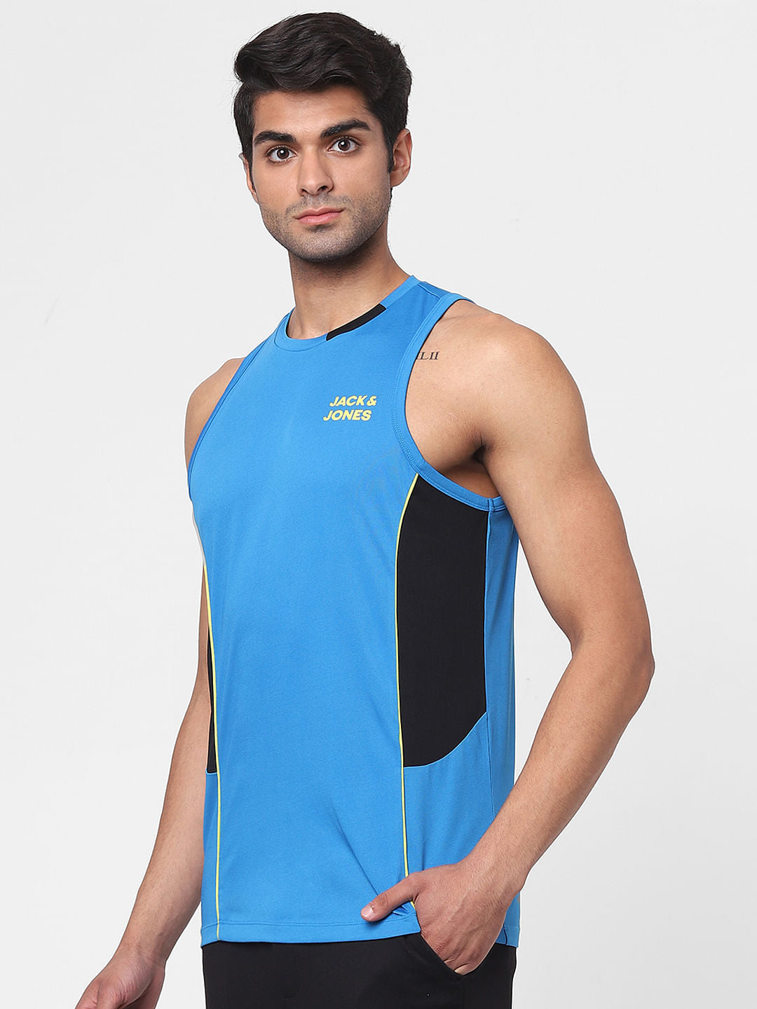 Blue Gym Vest