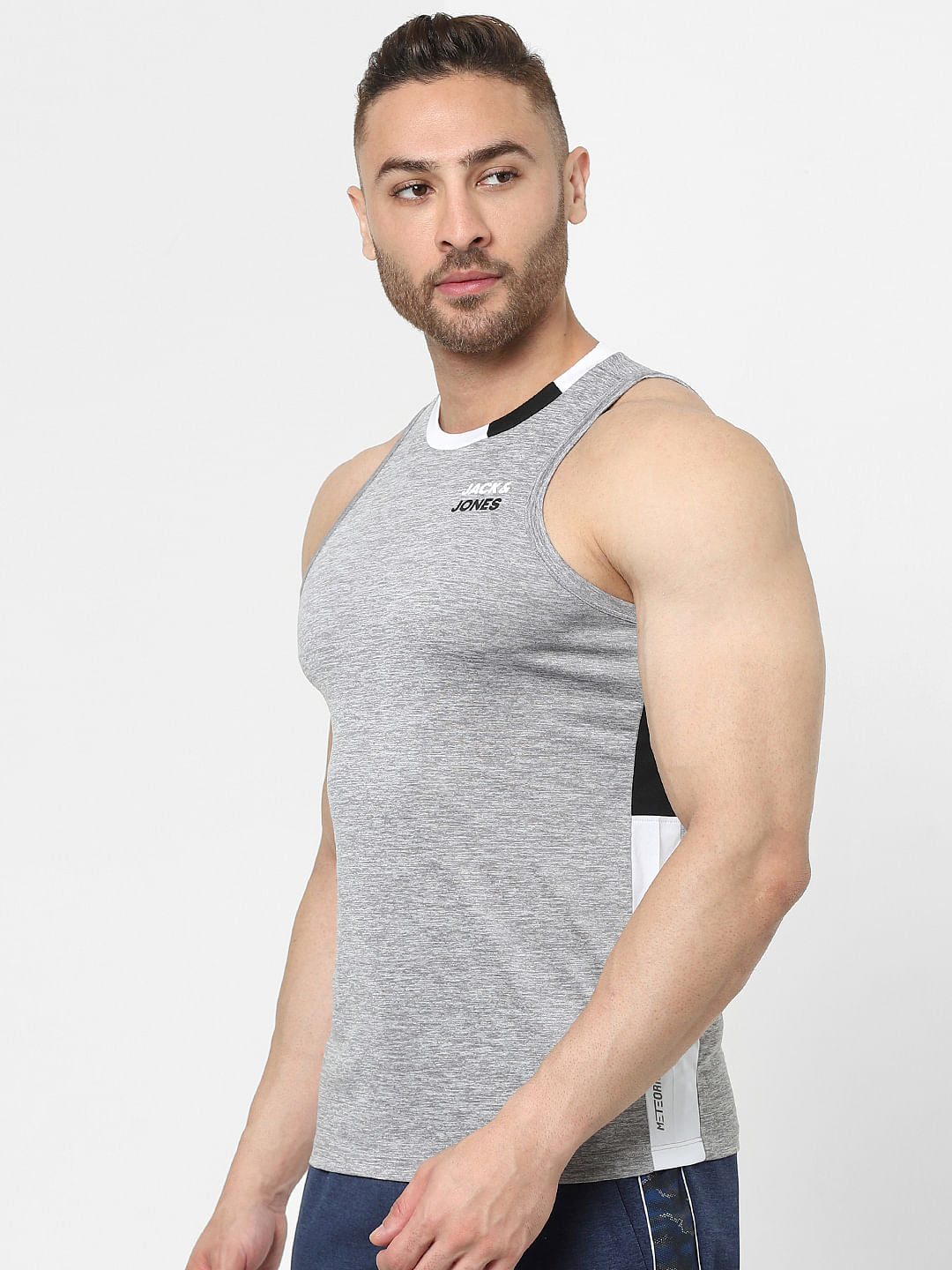 Grey Gym Vest