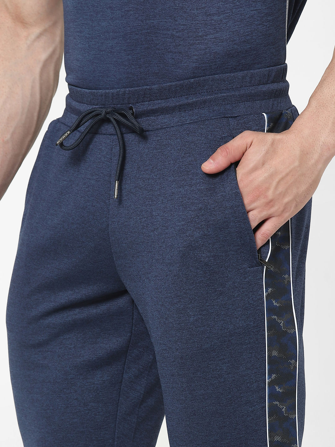 Blue Camo Trackpants