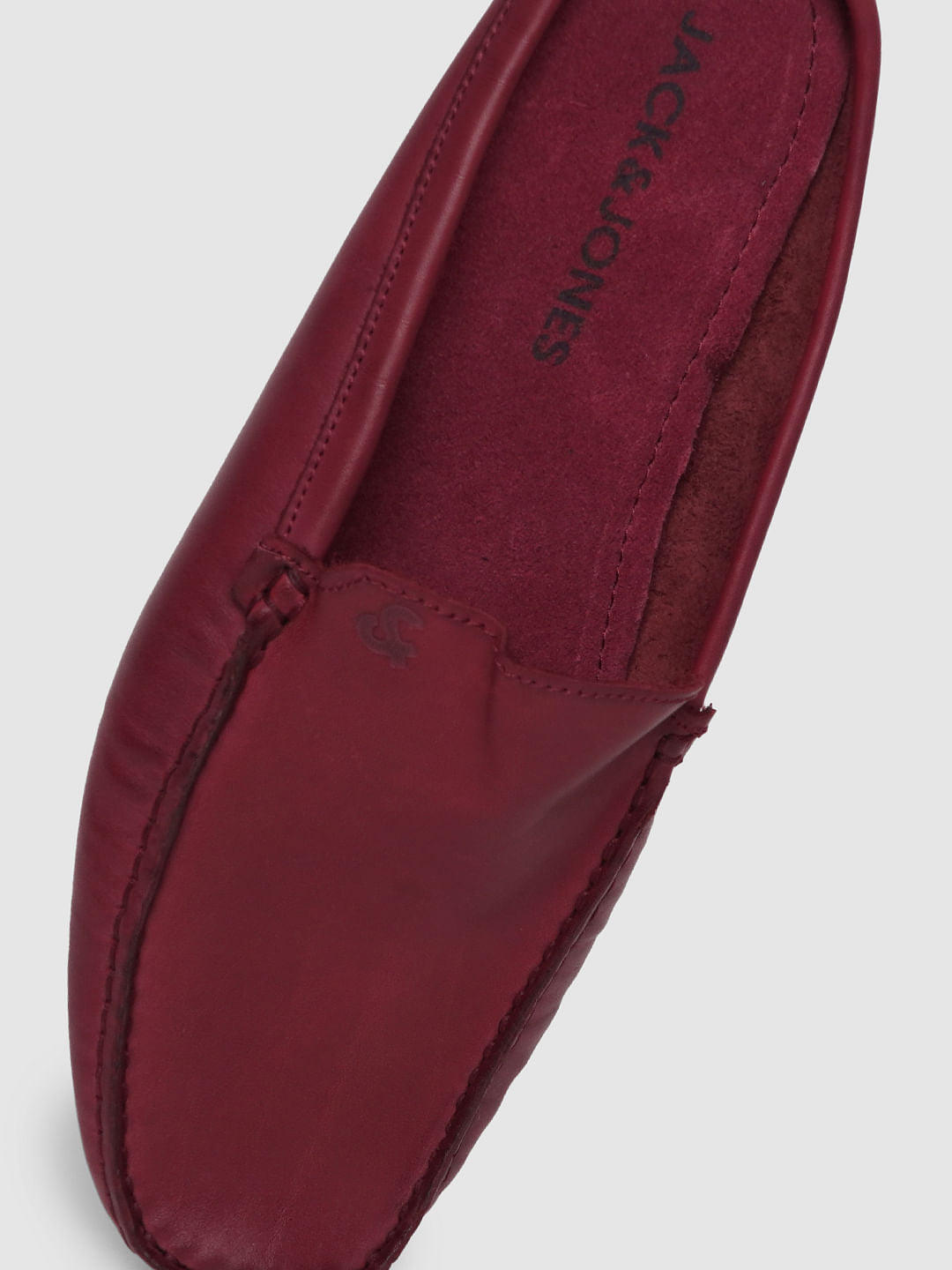 Burgundy Slip Ons