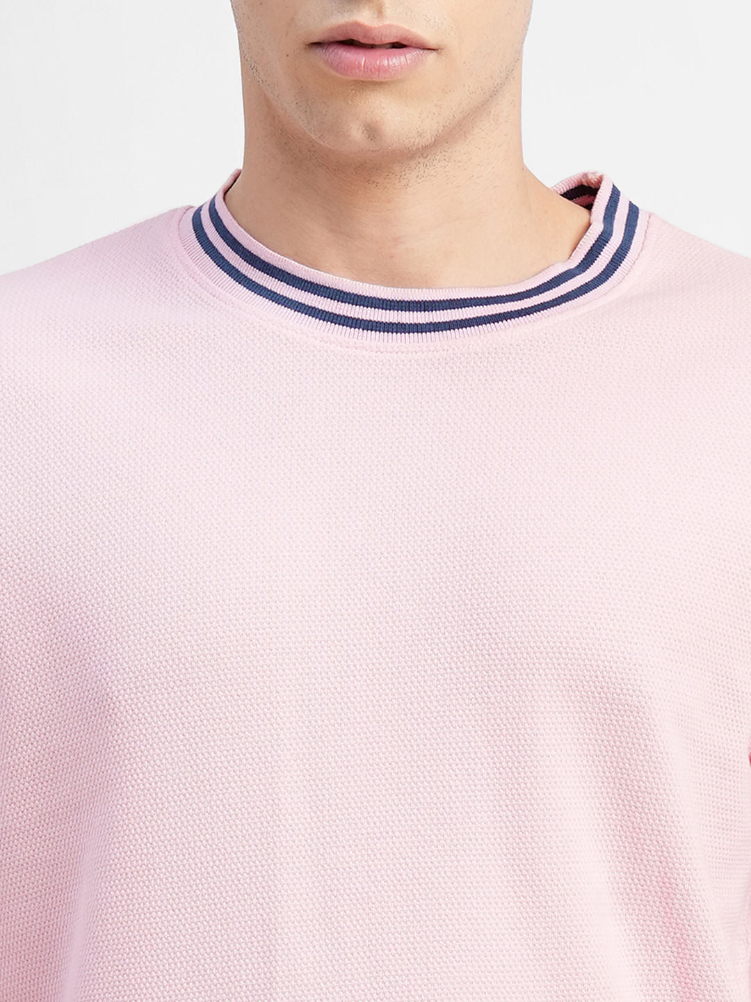 Pink Crew Neck T-shirt
