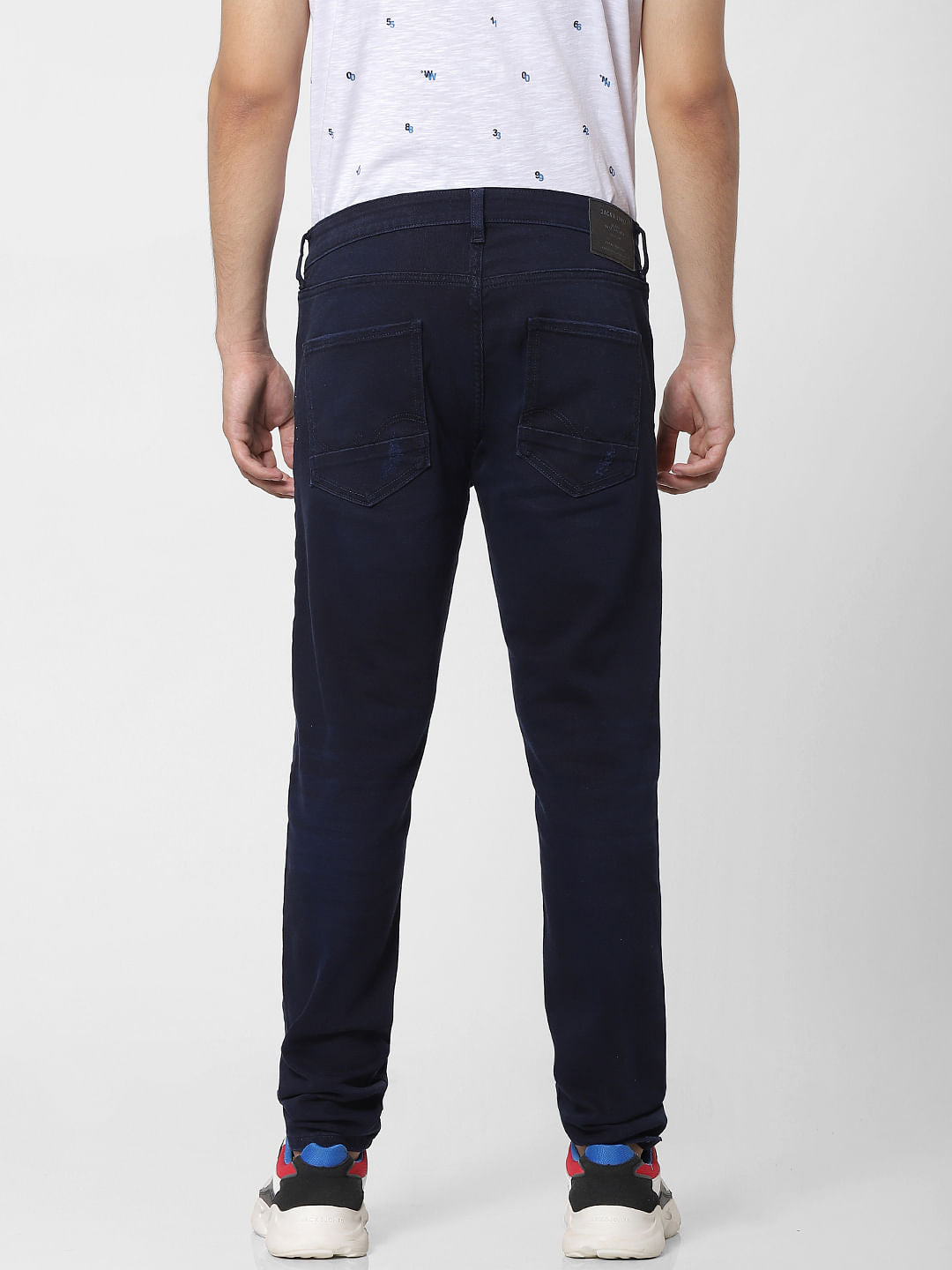 Dark Blue Low Rise Liam Skinny Fit Jeans
