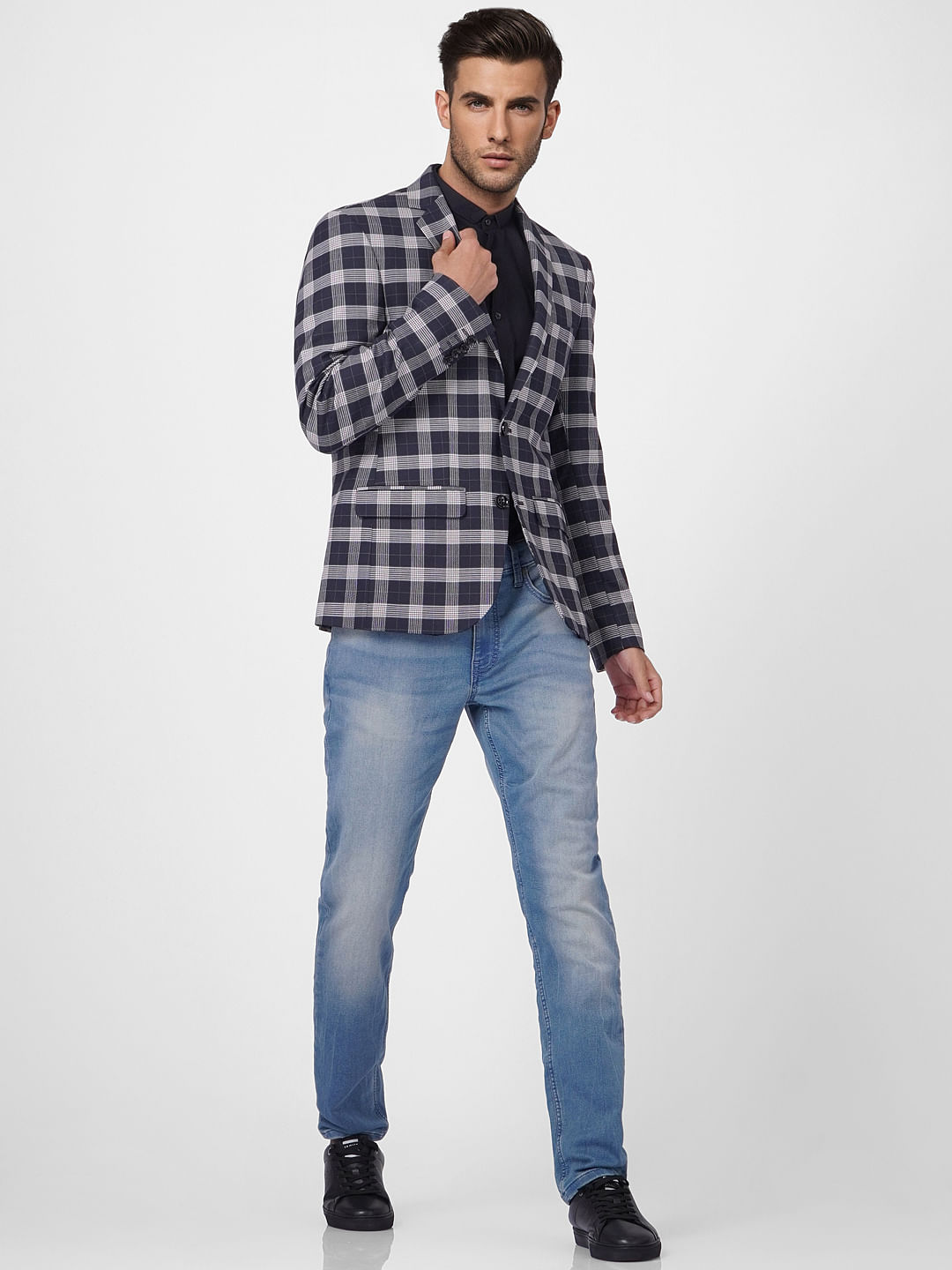 Blue Low Rise Glenn Slim Fit Jeans - 28/30