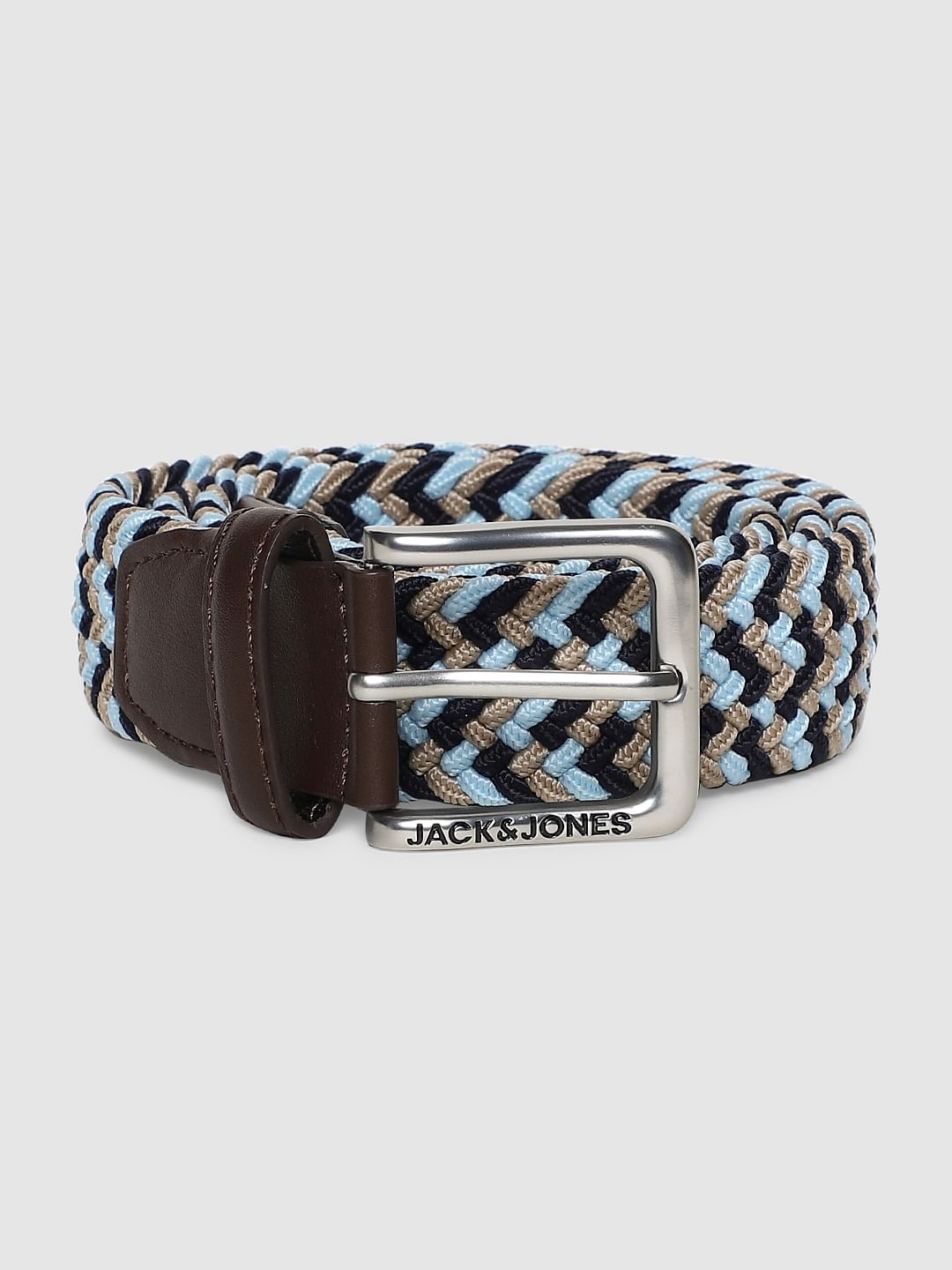 Blue Braided Belt - 32