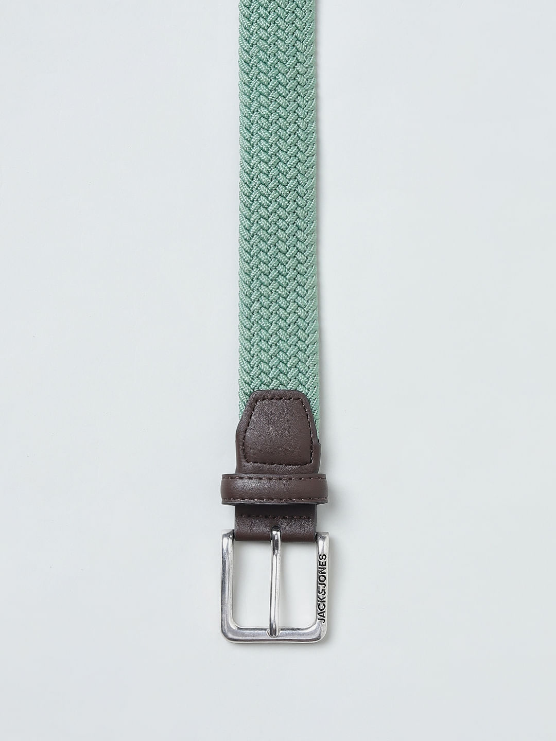 Sea Green Braided Belt