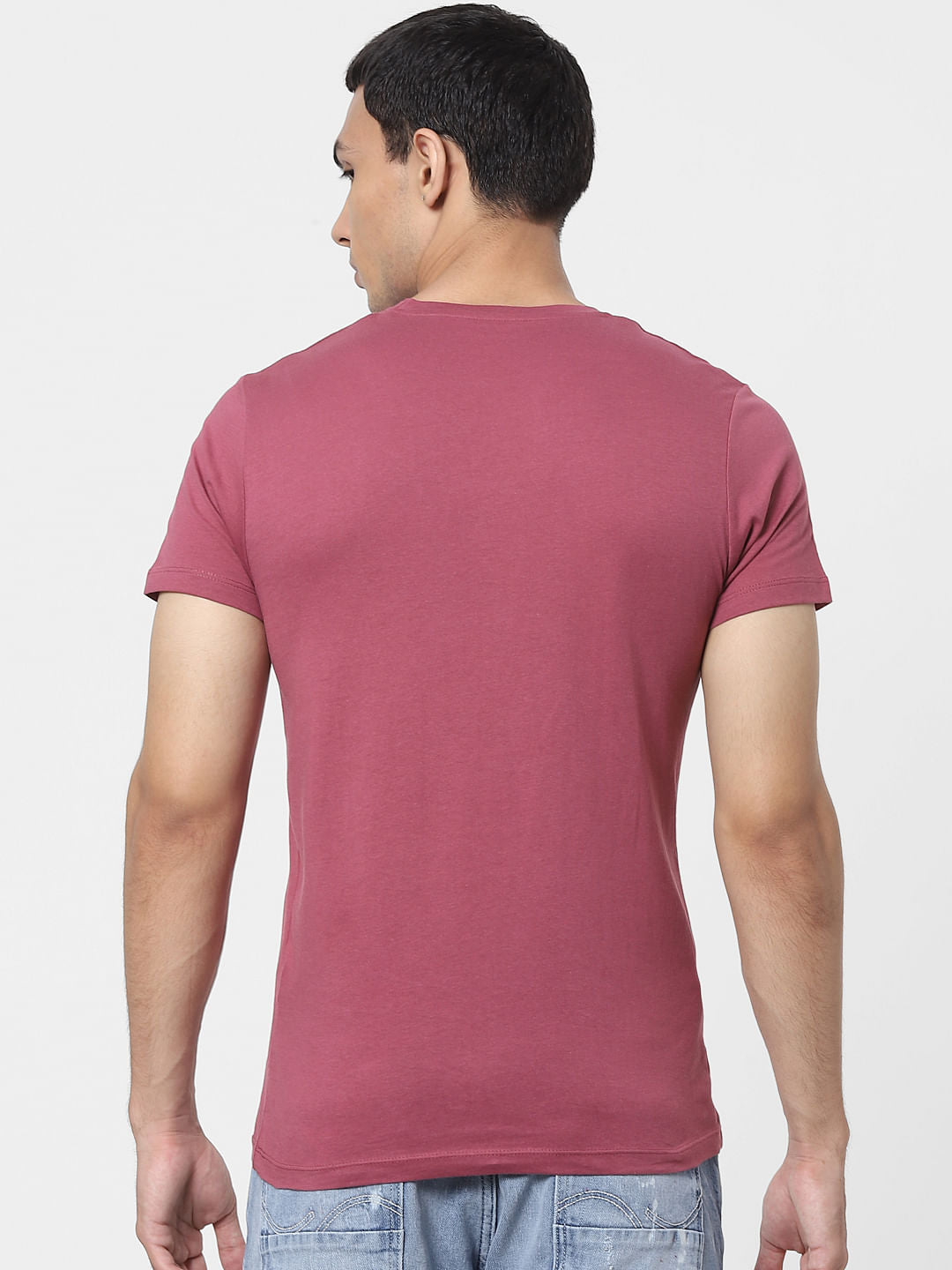 Red Crew Neck T-shirt
