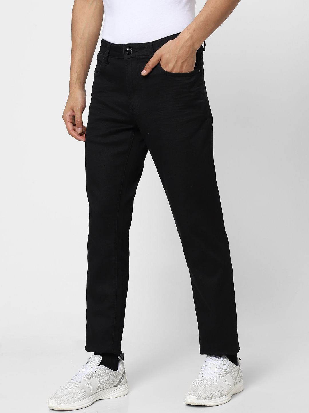 Black Low Rise Ben Skinny Jeans